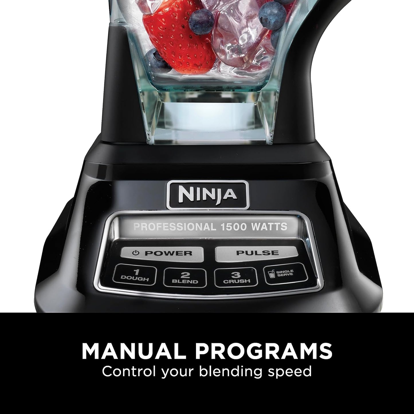 Ninja Mega Kitchen System, 1500W, 72 oz. Full-Size Blender & 8-Cup Food Processor with16 oz.