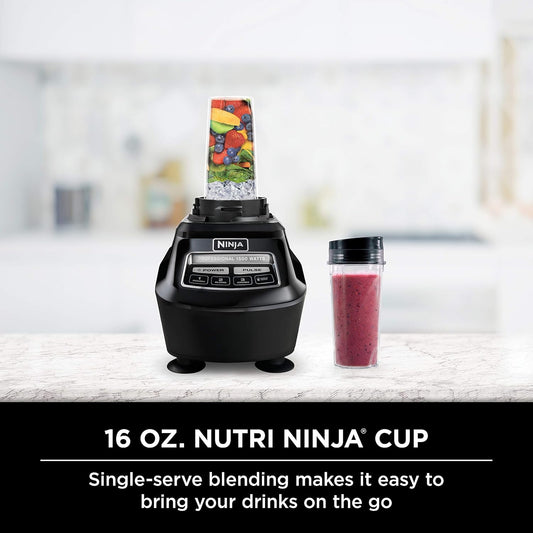 Ninja Mega Kitchen System, 1500W, 72 oz. Full-Size Blender & 8-Cup Food Processor with16 oz.